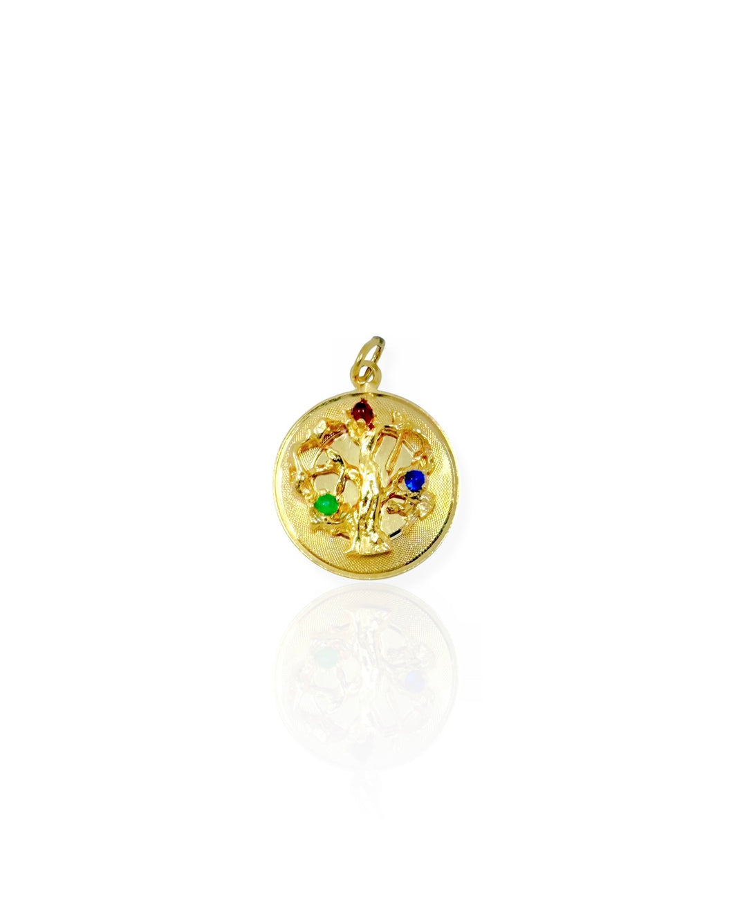 14k Gold Tree of Life Charm