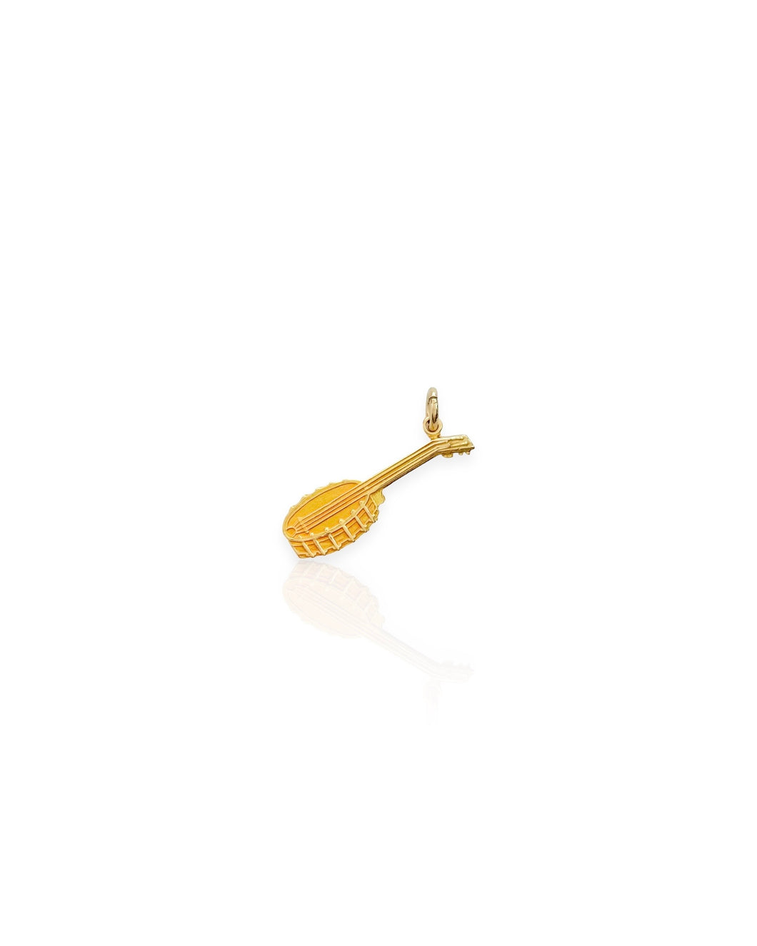 14k Gold Banjo Charm