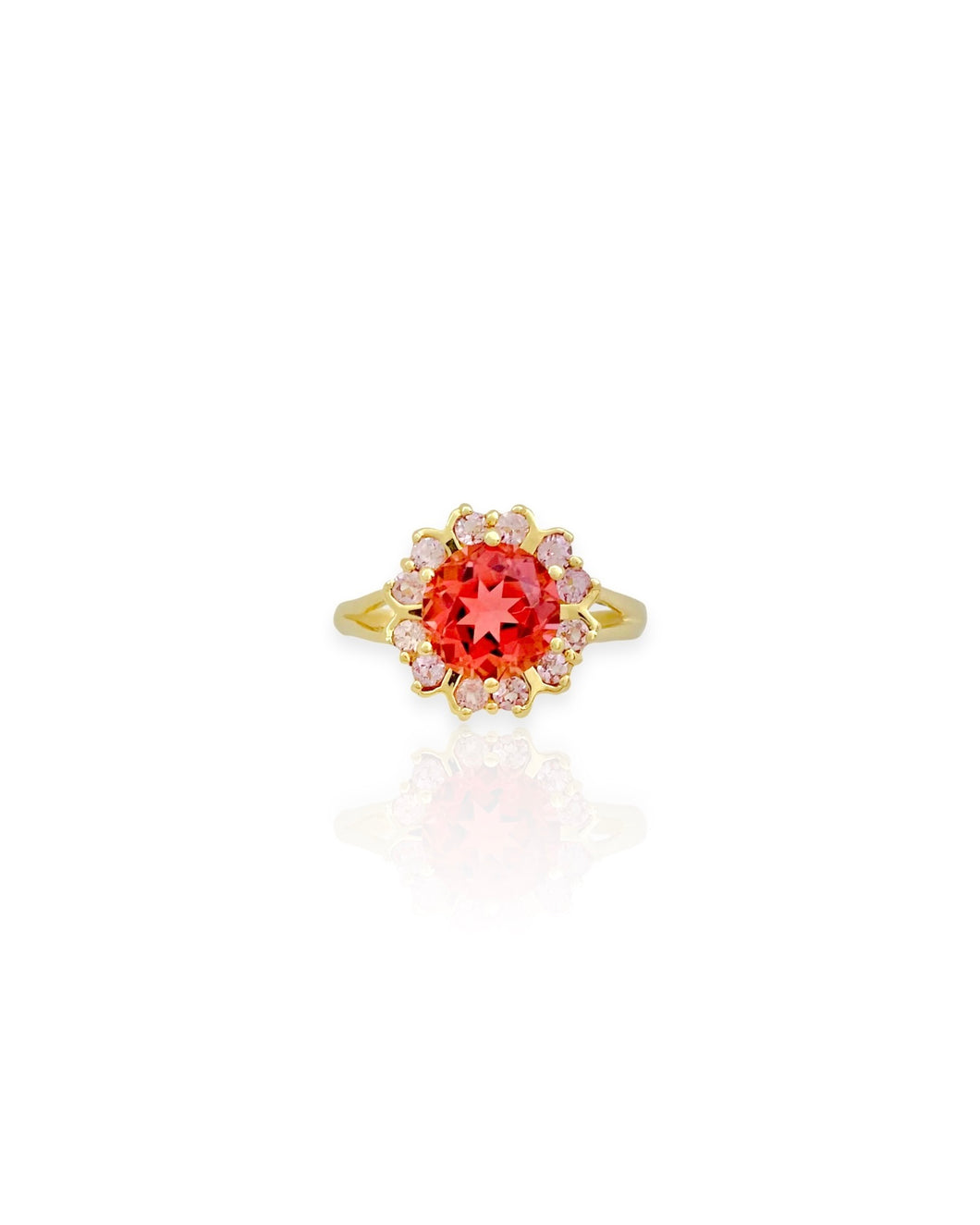 14k Gold Sakura (Cherry Blossom) Ring (8.5)