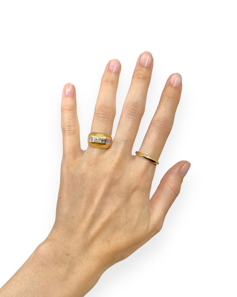 18k Gold Band (7.75)