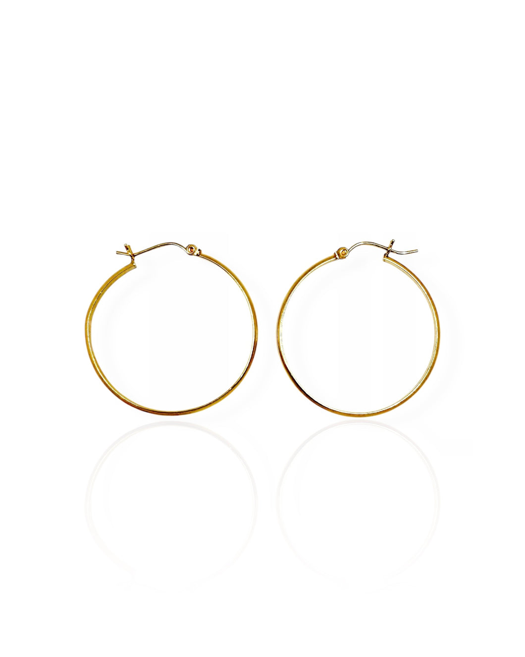 10k Gold Hoop Earrings