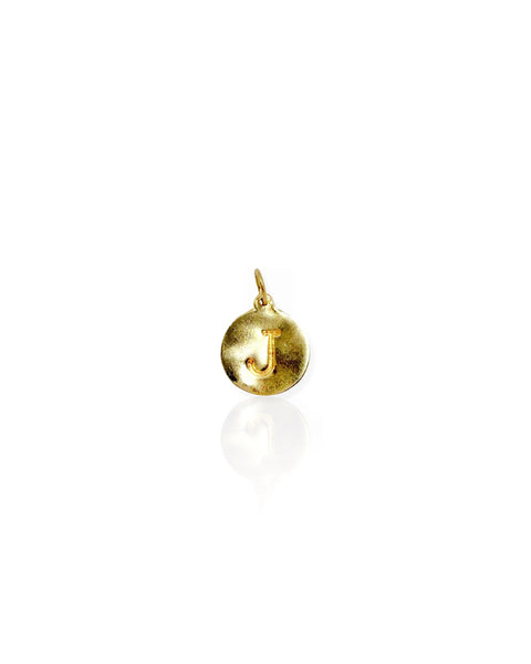 14k Gold Helen Ficalora Letter J Charm