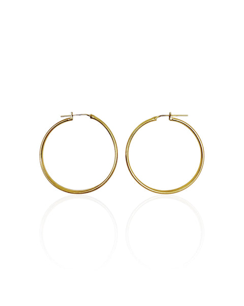 14k Gold Hoop Earrings