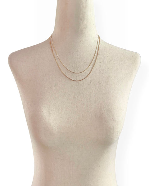 14k Gold Curb Chain Necklace (19.375")