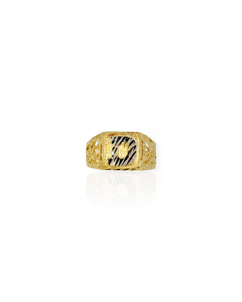 14k Gold Letter D Ring (6.5)