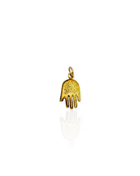 14k Gold Hamsa Hand Charm