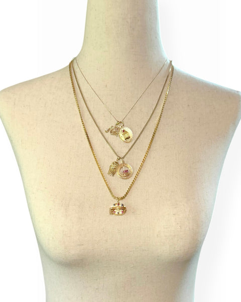 14k Gold "Happy Anniversary" Charm