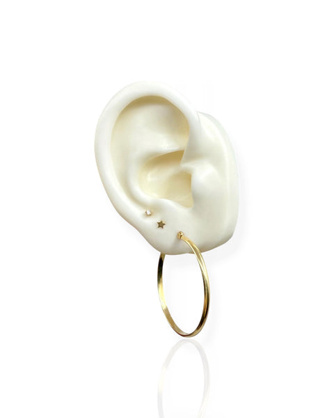 10k Gold Hoop Earrings