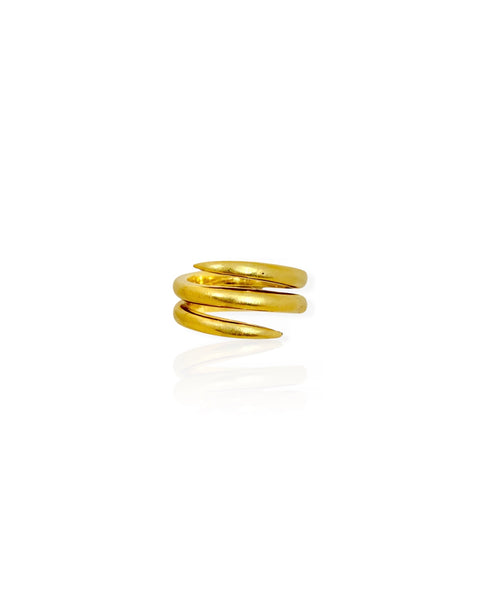 18k Gold Twist Ring (3.5)