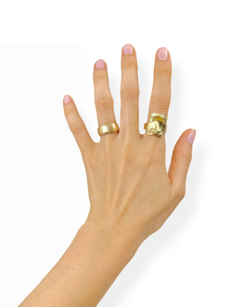 14k Gold Saddle Ring (8)