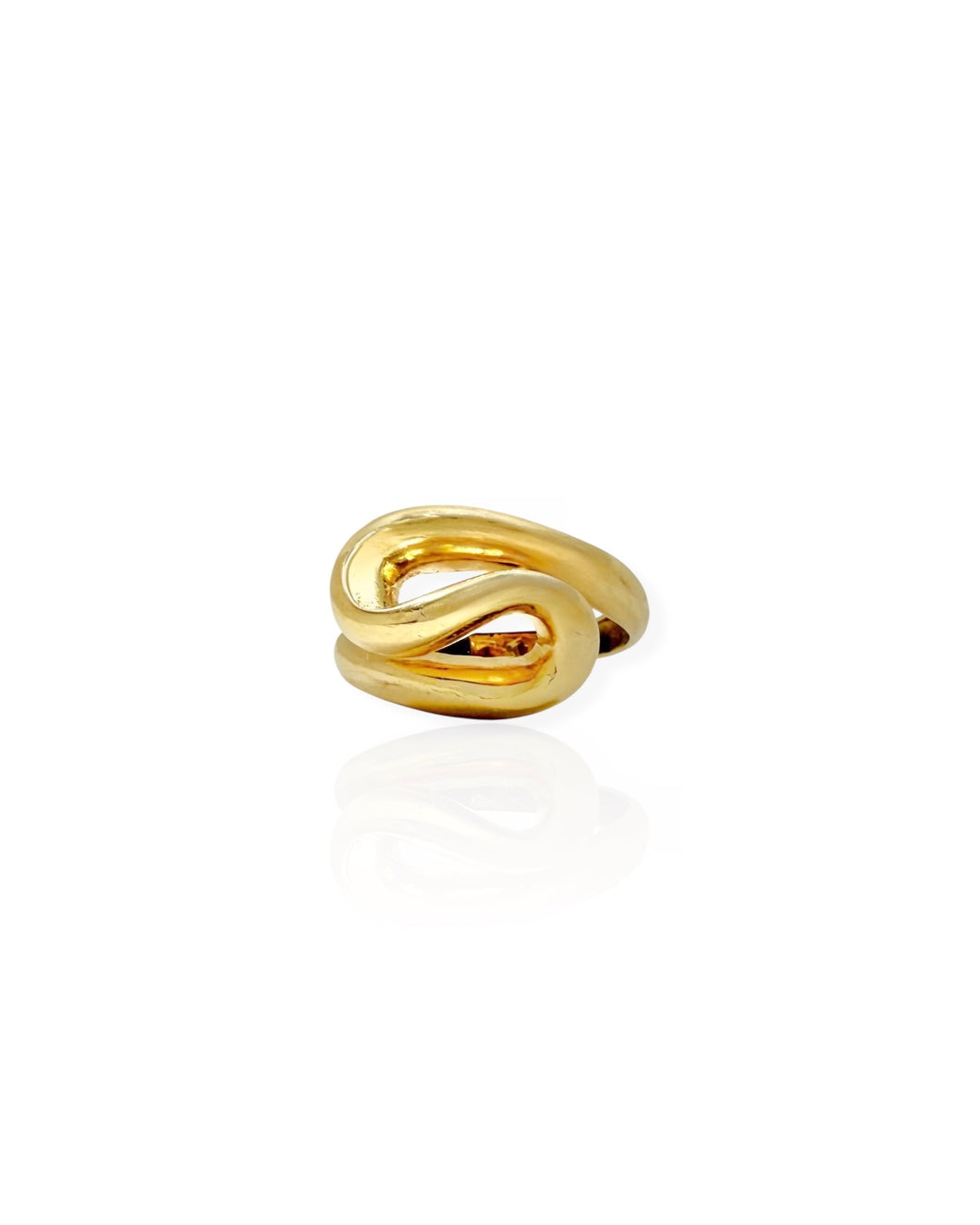 14k Gold Squiggle Ring (8)