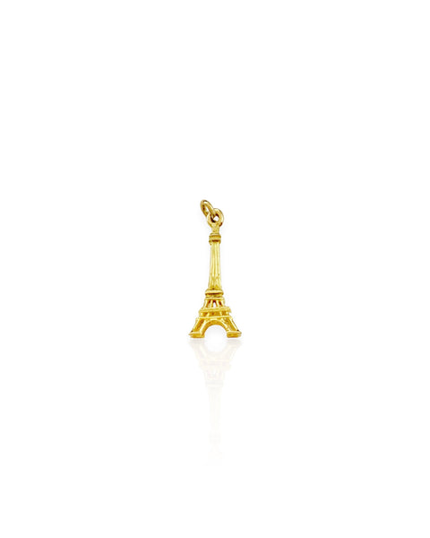 18k Gold Eiffel Tower Charm