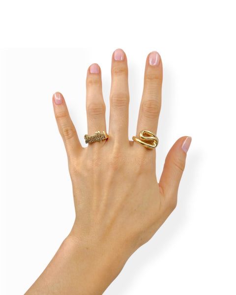 14k Gold Jennifer Ring (6.75)