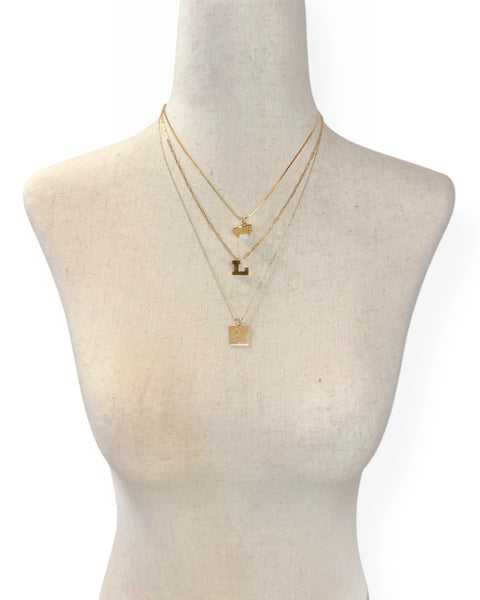 14k Gold Letter D Charm