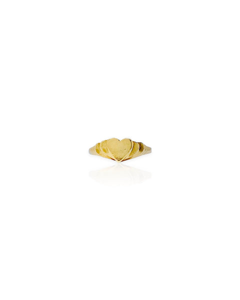 10k Gold Heart Ring (5)