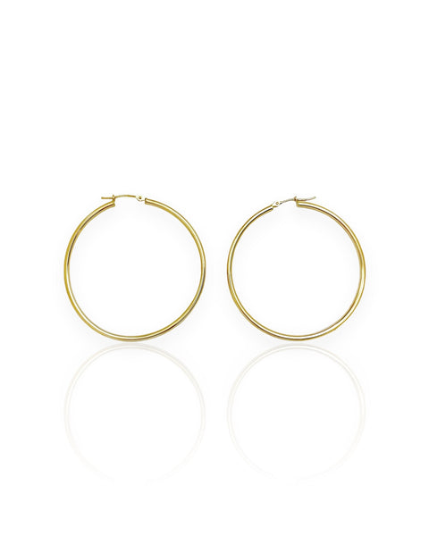 14k Gold Hoop Earrings