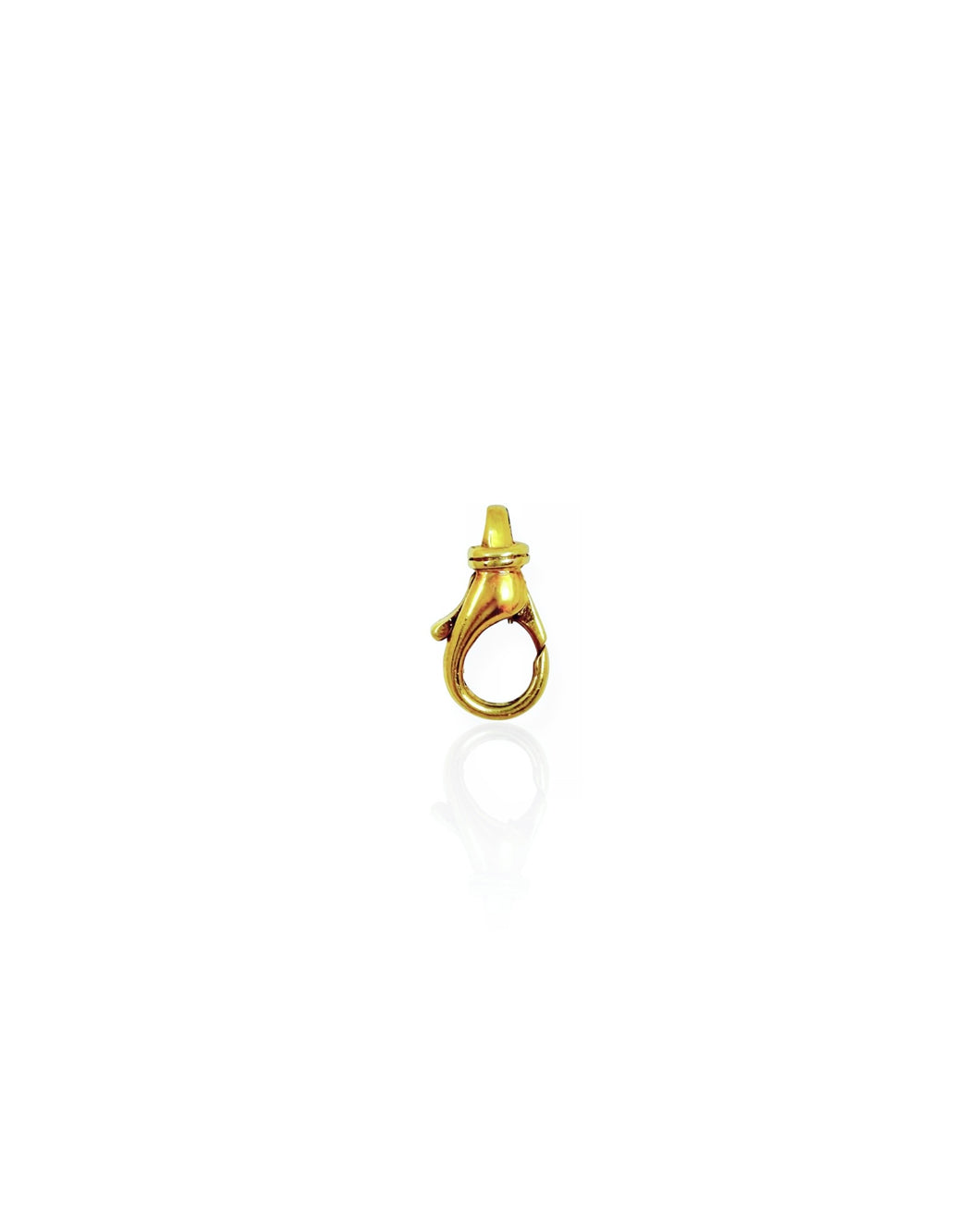 14k Gold Lobster Clasp/Charm Holder