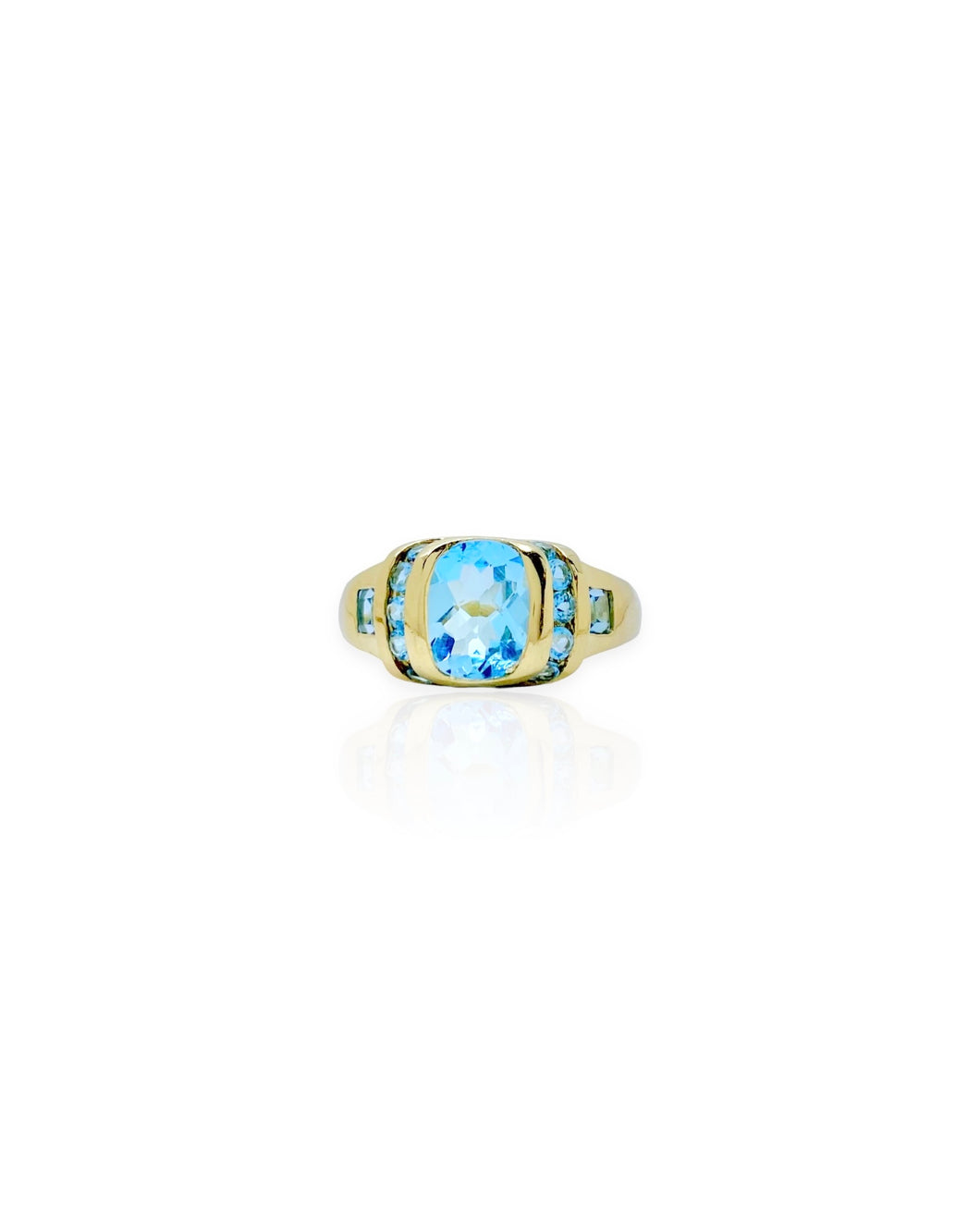 14k Gold Topaz Ring (8)