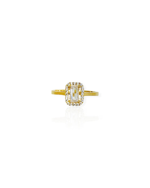 14k Gold CZ Ring (7)