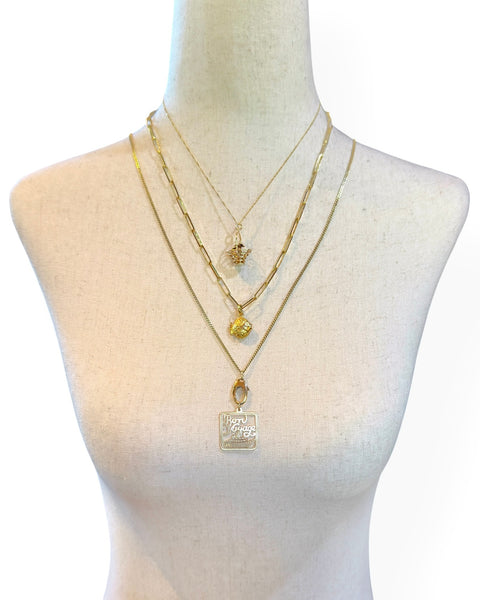 14k Gold "Bon Voyage" Charm