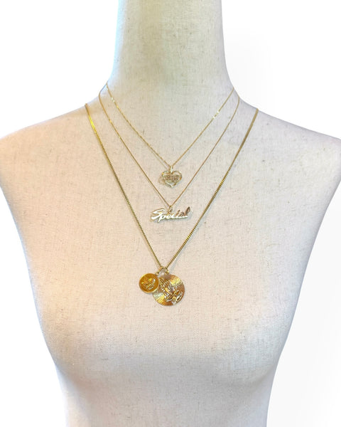 14k Gold "Special" Heart Charm
