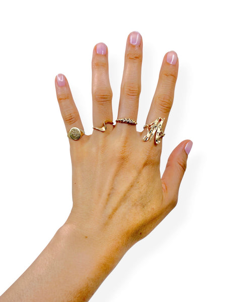 10k Gold RBK/RKB Signet Ring (2.25)