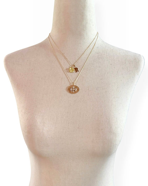 14k Gold Fleur-de-lis Charm