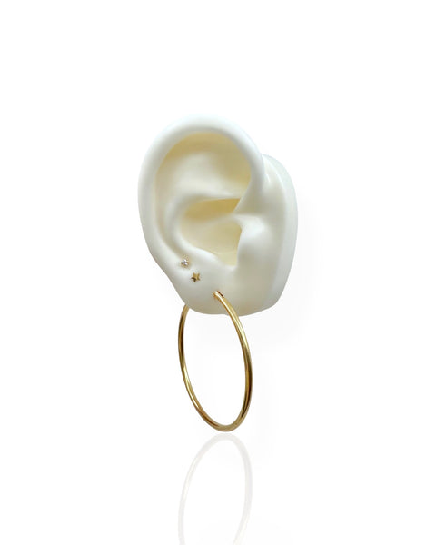 14k Gold Hoop Earrings