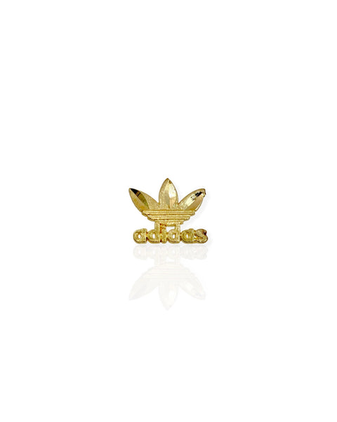 10k Gold Adidas Earring