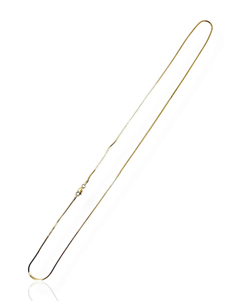 14k Gold Snake Chain Necklace (19.75