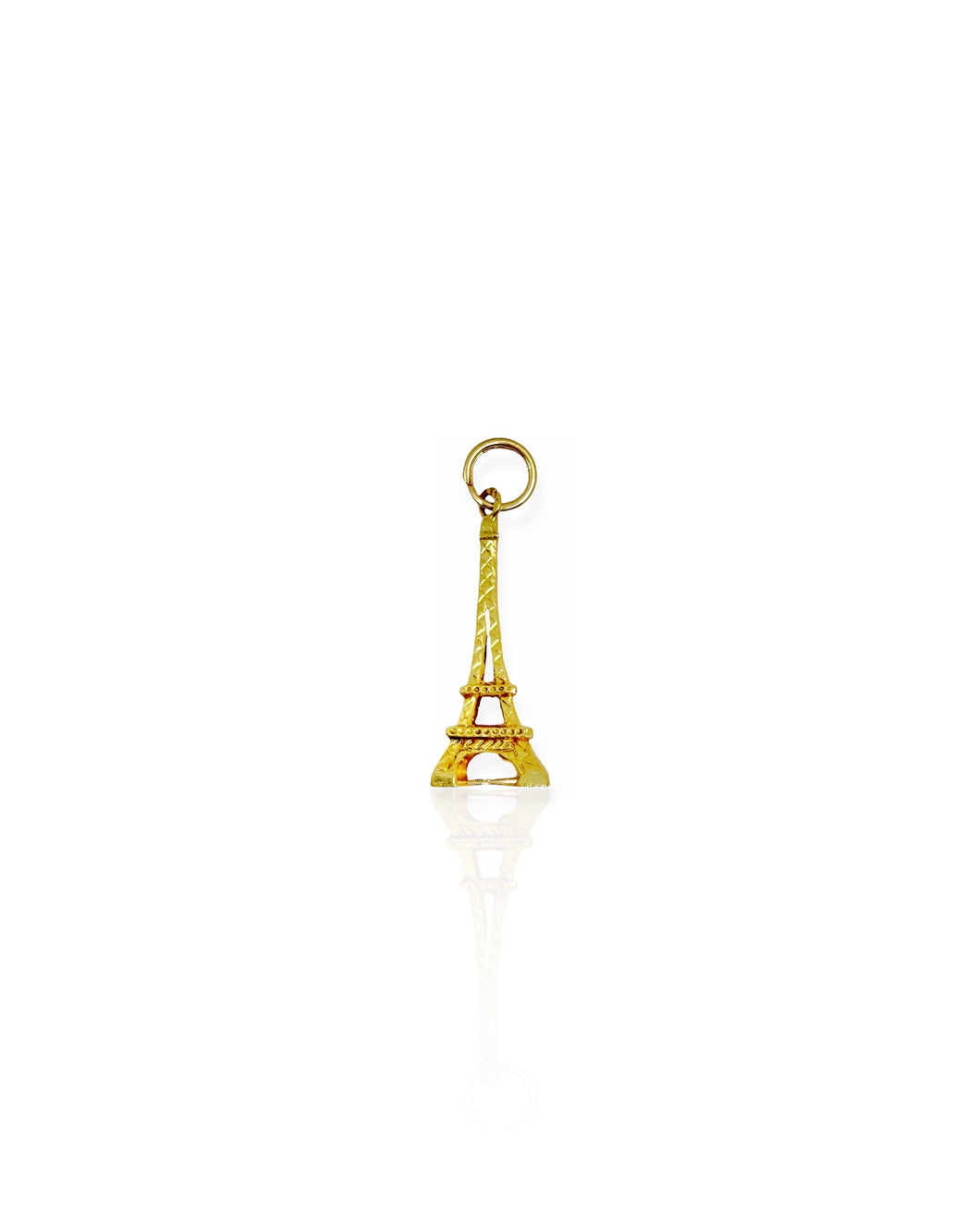 18k Gold Eiffel Tower Charm