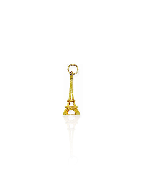 18k Gold Eiffel Tower Charm