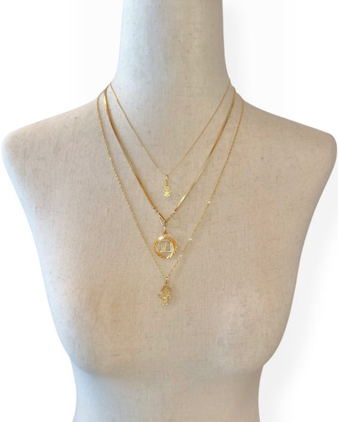 18k Gold Saudi Arabia Charm