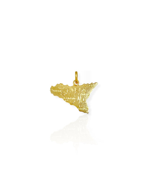 18k Gold Sicily Charm
