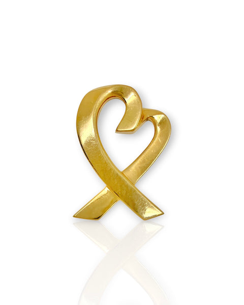 18k Gold Tiffany Paloma Picasso Loving Heart Charm
