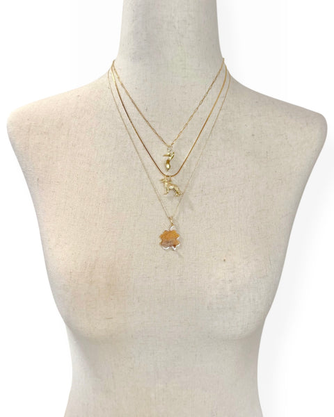 14k Gold Dog Charm