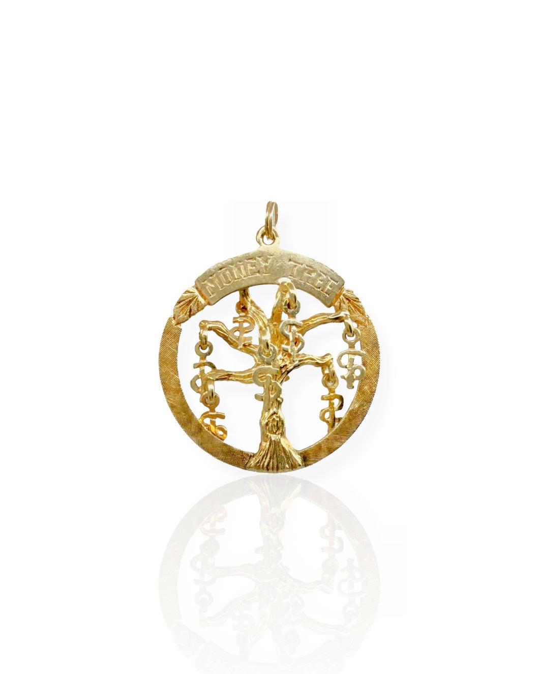 money tree gold pendant 14k Gold Money Tree Charm – Kota