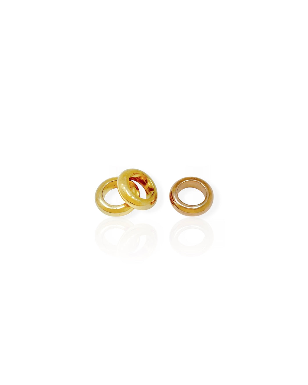 18k Gold Beads