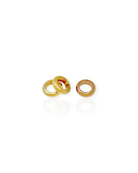 18k Gold Beads