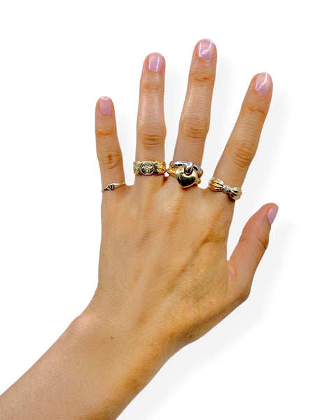 14k Gold Heart Ring (3.75)
