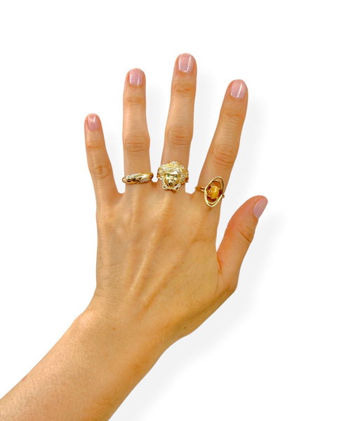 10k Gold Medusa Ring (6)
