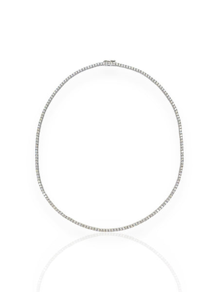 The Diamond Tennis Necklace