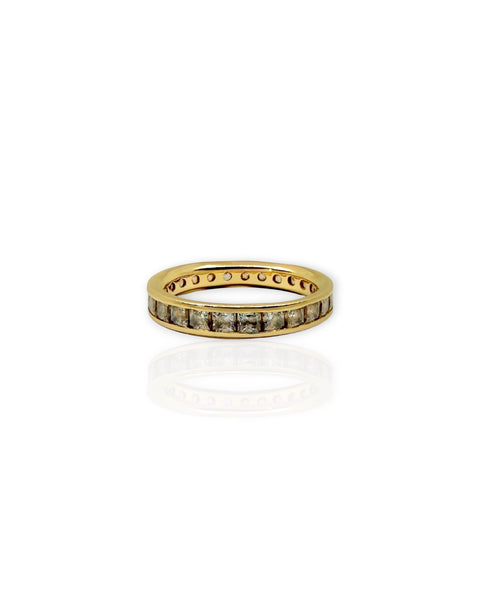 14k Gold Channel Set Ring (5)