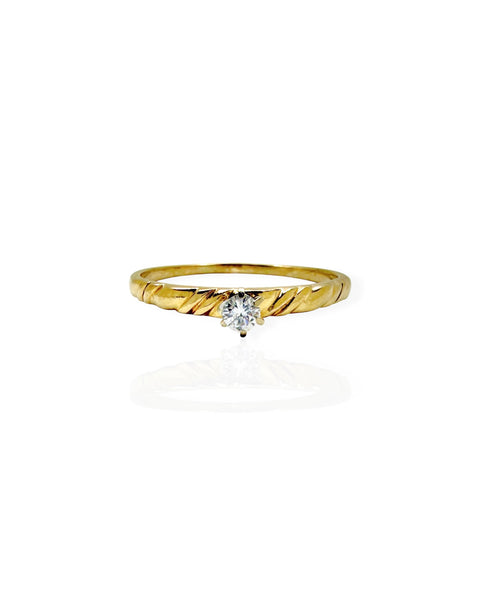 14k Gold Diamond Solitaire Ring (12)