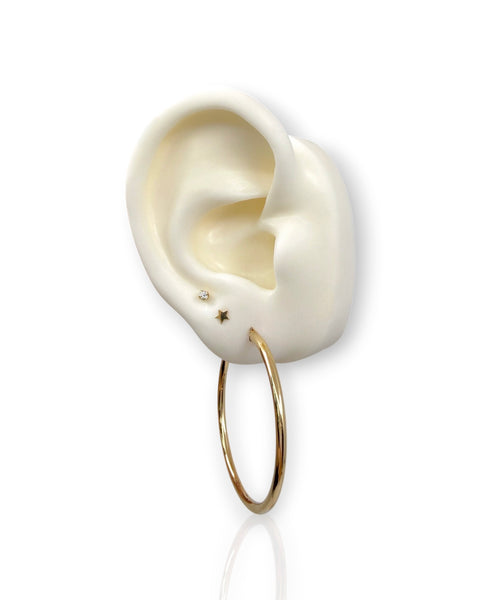 14k Gold Hoop Earrings