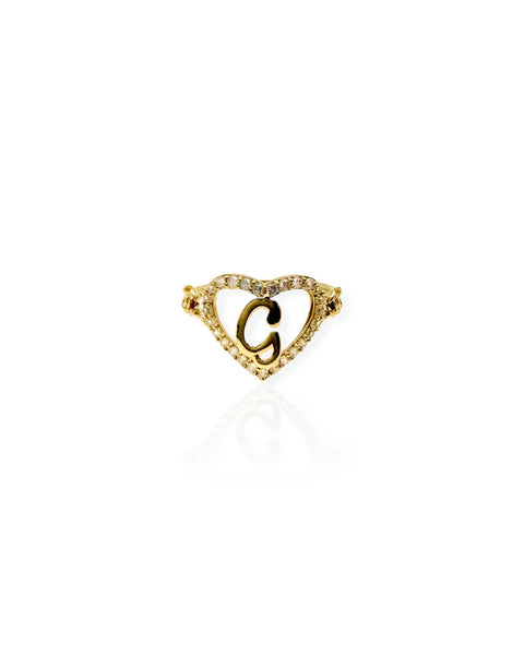10k Gold Letter G Ring (6.75)