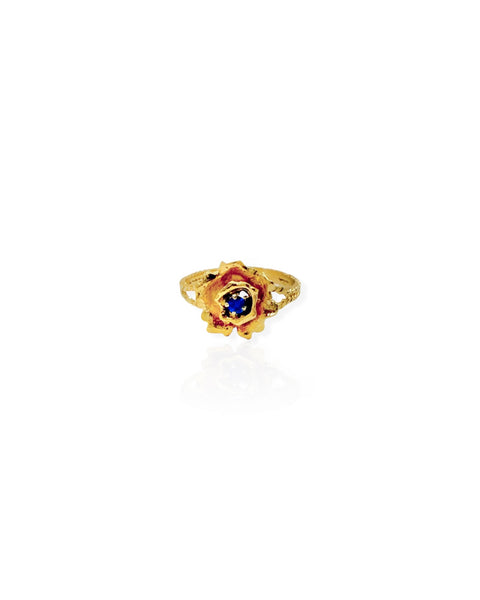 18k Gold Flower Ring (3)