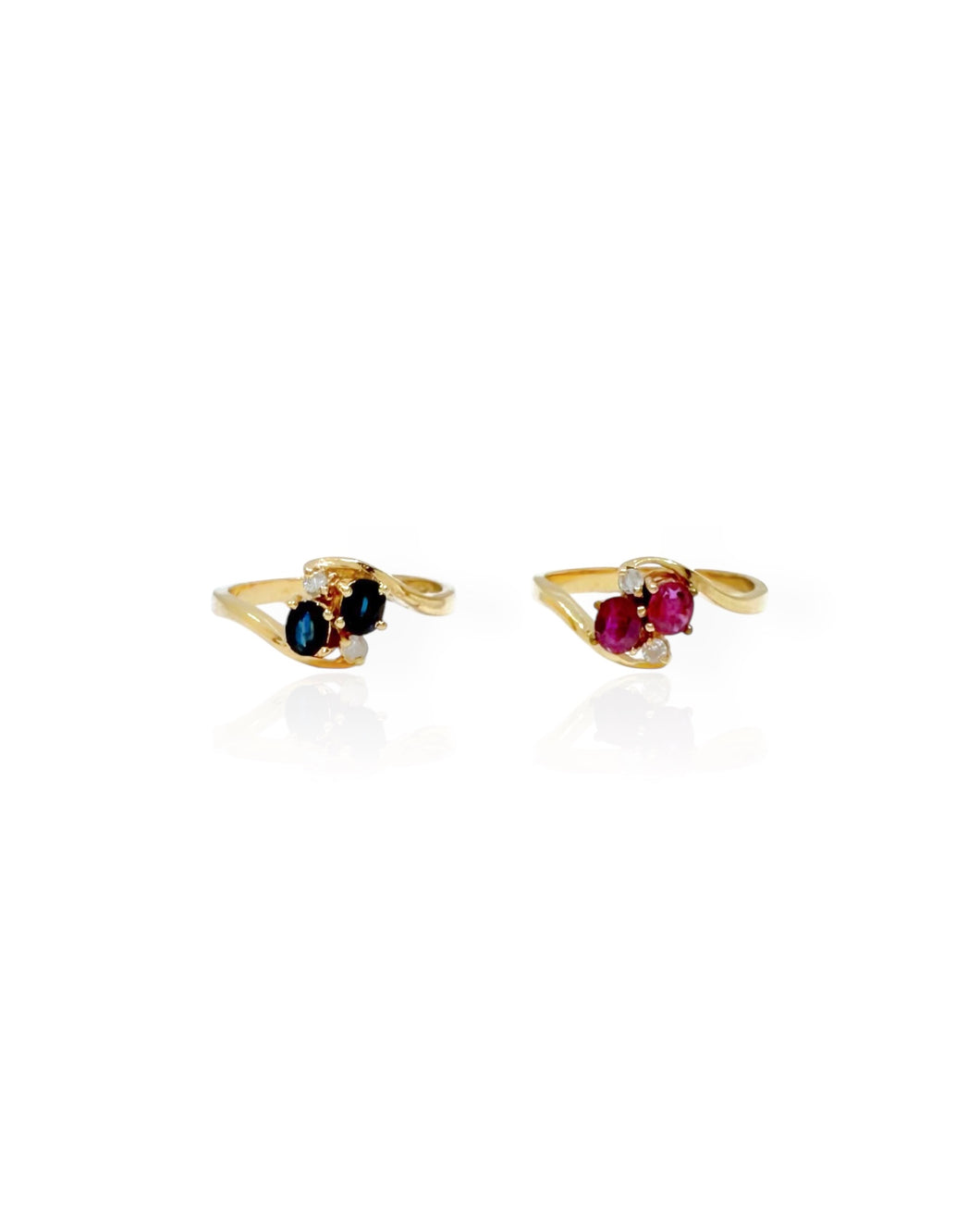 14k Gold Gemstone Rings (6)