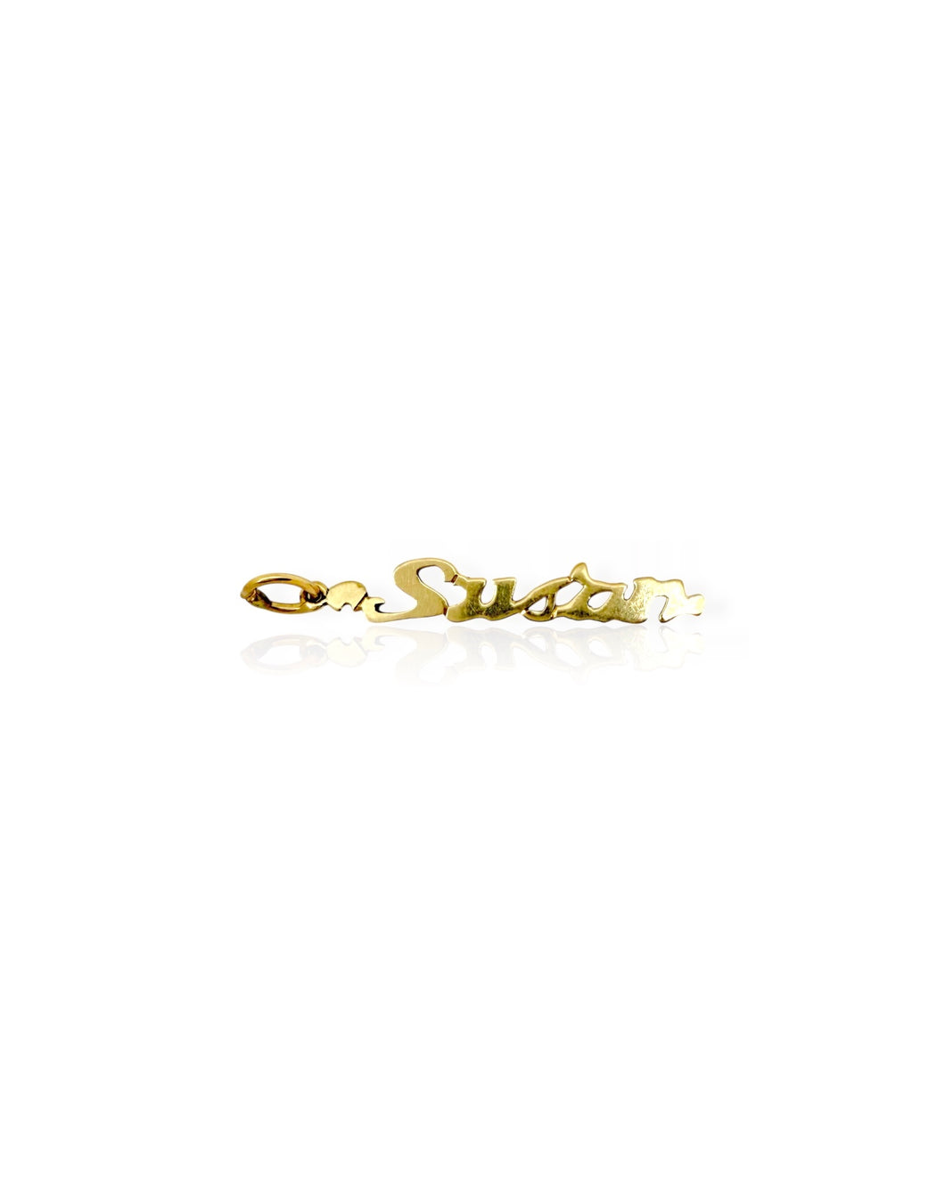 14k Gold Susan Charm