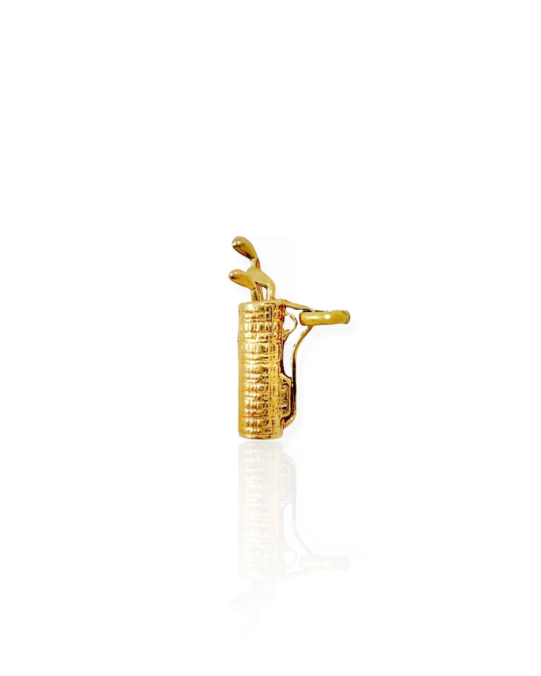 14k Gold Golf Clubs Charm